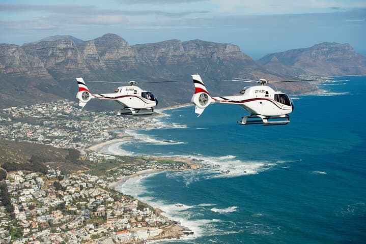Cape Town Helicopter Tour: 25-Min Flight Over Two Oceans + V&A Waterfront Boat Cruise photo 2