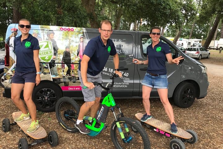 Seignosse Electric Scooter Excursion: Fat-Wheel Rides Through the Landes Forest photo 2