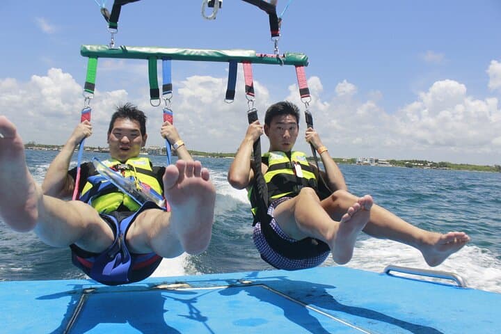Cancun Parasailing and Jet Ski Combo: Sky-High Views and Coastal Speed photo 4