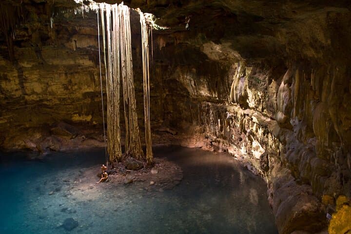 Izamal & Cenotes Private Day Trip from Merida: Cenote Swimming and Convent Tour photo 6