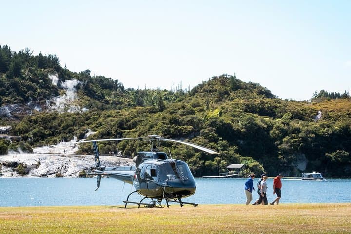 Mount Tarawera & Orakei Korako Thermal Explorer — Dual‑Landing Scenic Flight from Rotorua photo 1