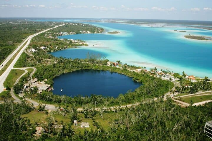Bacalar Pontoon Tour: Seven Colors Lagoon & Cenote Azul Day Trip from Cancun photo 2