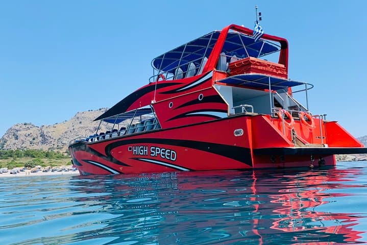 High-Speed Symi Island Day Trip from Rhodes with Swim Stop at St George's Bay photo 3