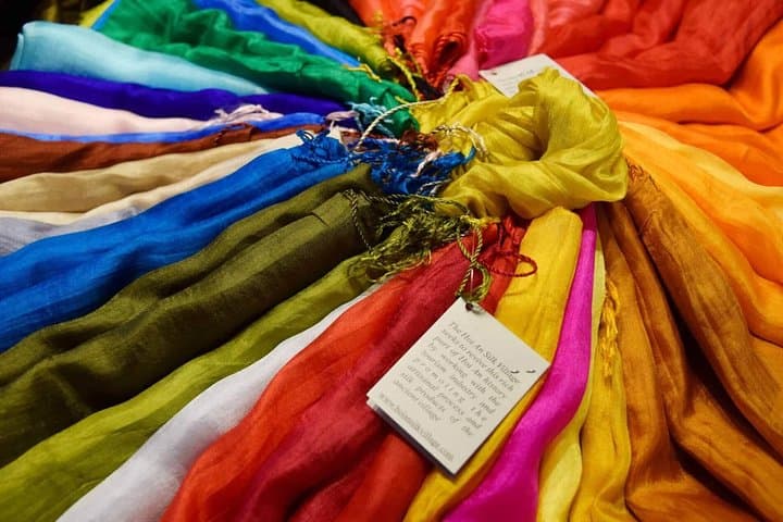 Cycling to Hoi An Silk Village: Hands-On Sericulture & Loom Workshops
