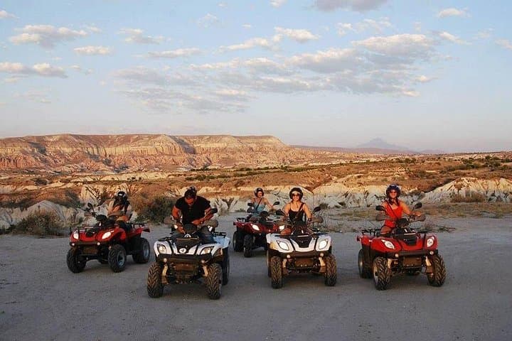Cappadocia Quad Safari: Sunset ATV Tour Through Rose, Red & Love Valleys photo 2