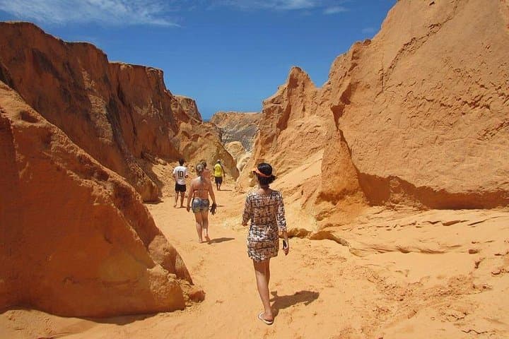 Walk to Morro Branco Beach & Praia das Fontes — Beberibe Cliffs, Colored Sands & Freshwater Springs photo 2