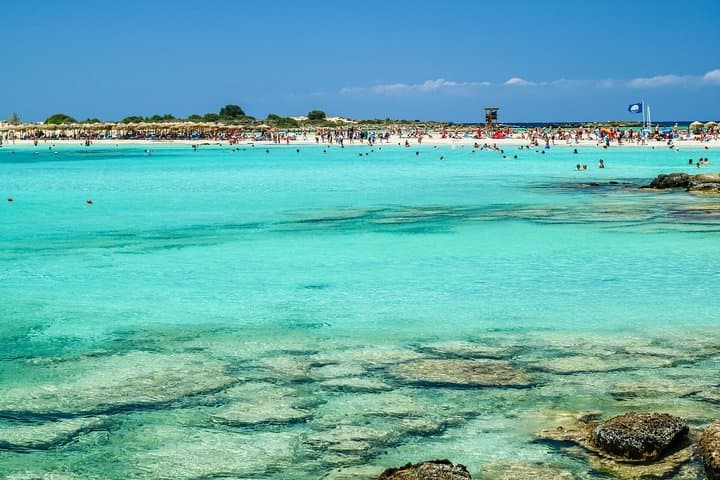 Elafonissi Beach Day Trip from Chania — Pink Sand Lagoons & Shallow Swimming photo 3