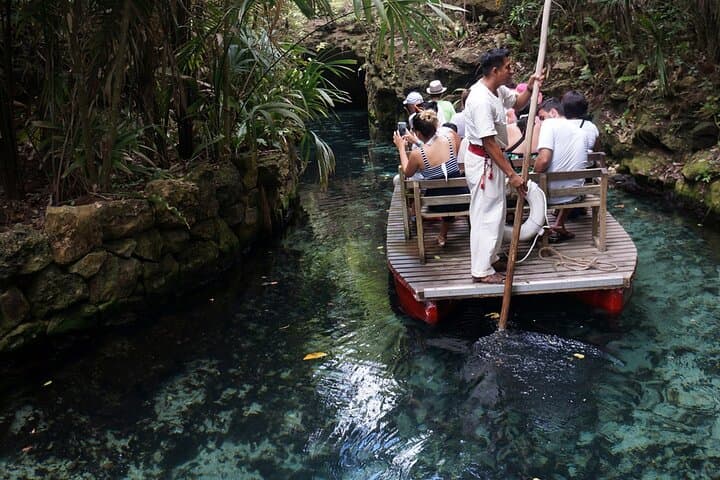 Full-Day Xcaret Plus: Culture, Underground Rivers & Marine Life from Cancun photo 2
