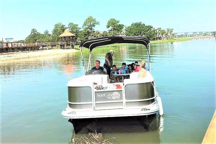 3-Hour Hilton Head Pontoon Rental: Skull Creek, May River & Daufuskie Island photo 3