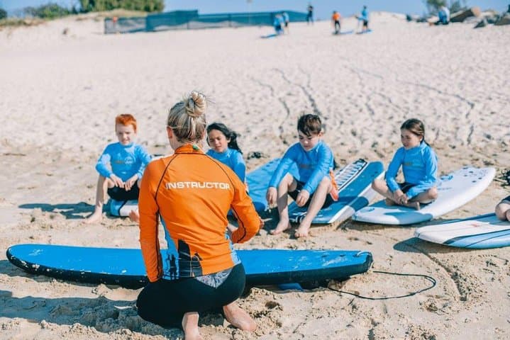 Kids Surf Lessons at The Spit, Main Beach — Gold Coast Surf School for Ages 6–12