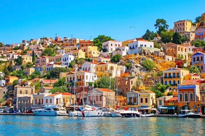 High-Speed Symi Island Day Trip from Rhodes with Swim Stop at St George's Bay photo 5