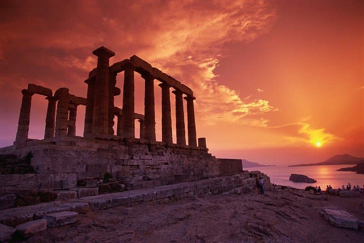 Sunset at Cape Sounion: Temple of Poseidon Tour with Dinner from Athens photo 2