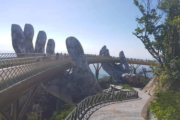 Golden Bridge & Marble Mountains: Private Day Transfer from Da Nang photo 5