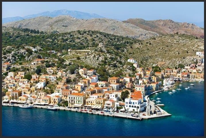 High-Speed Symi Island Day Trip from Rhodes with Swim Stop at St George's Bay photo 6