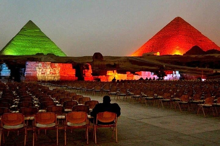 Giza Pyramids Sound and Light Show: Evening Tour from Cairo photo 5