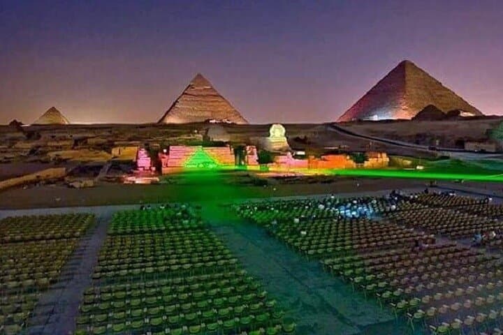 Giza Pyramids Sound and Light Show: Evening Tour from Cairo photo 2