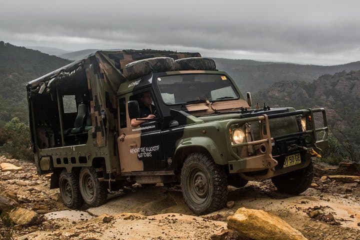 Blue Mountains Army Truck Tour — 90-Minute Open-Air Land Rover Experience
