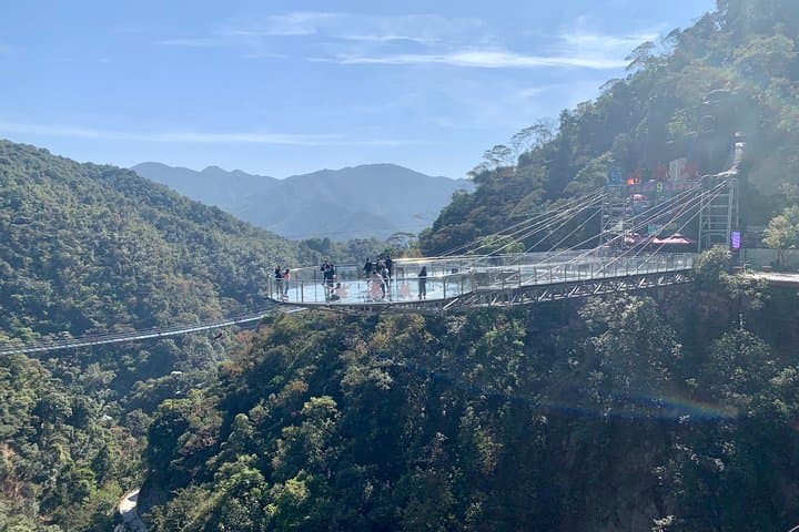 Gulong Canyon Glass Bridge & Cave Fairland Day Trip from Guangzhou
