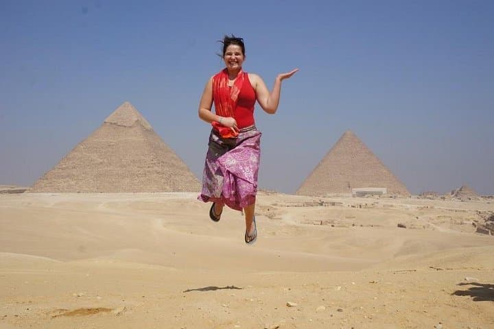 Giza Pyramids Layover Tour & Nile Felucca Ride from Cairo Airport photo 2