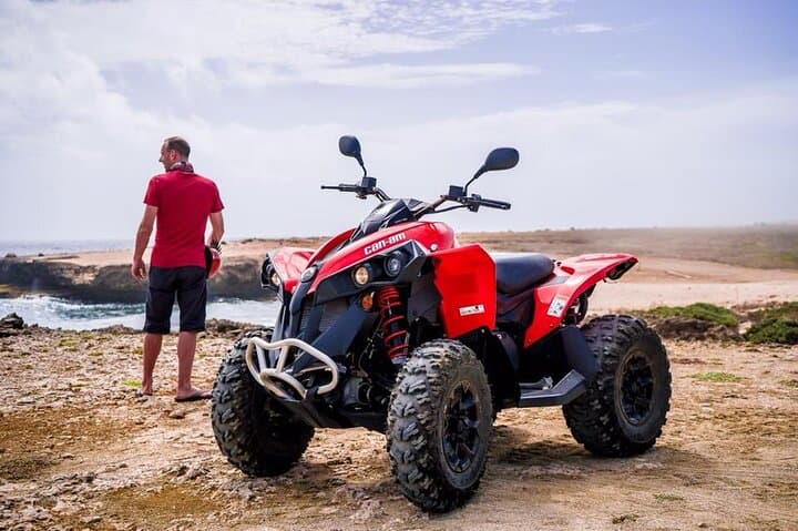 Self-Guided 8-Hour Single-Seat ATV Adventure in Aruba — Arikok Park & Coastal Sights
