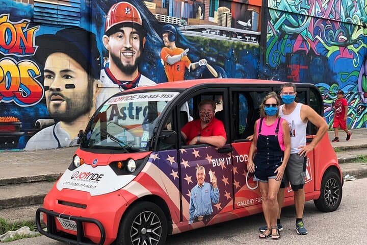 Houston to Galveston Private Cart Tour — 2-Hour Sightseeing Experience