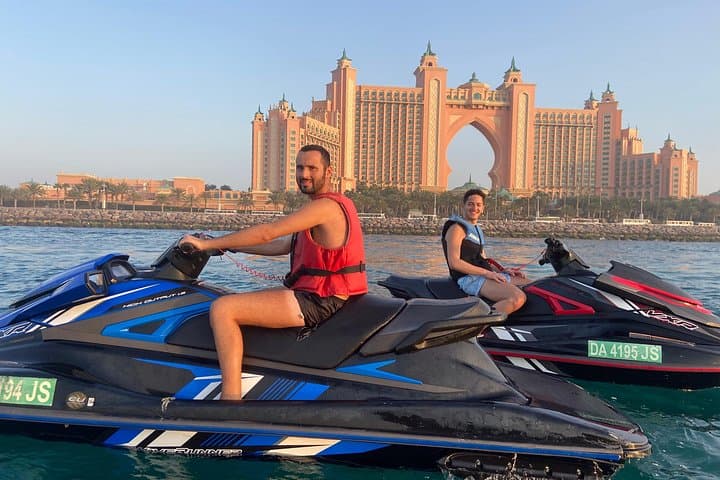 Jet Ski Dubai Marina & Palm Jumeirah 2-Hour Ride — Atlantis Views