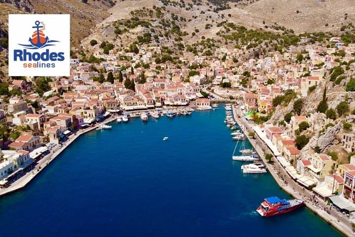 High-Speed Symi Island Day Trip from Rhodes with Swim Stop at St George's Bay photo 4