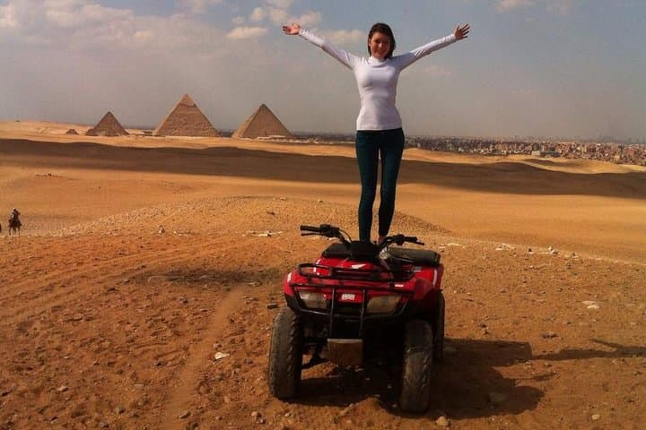 Quad Biking at Giza: Private Desert Safari with Pyramid Views photo 4