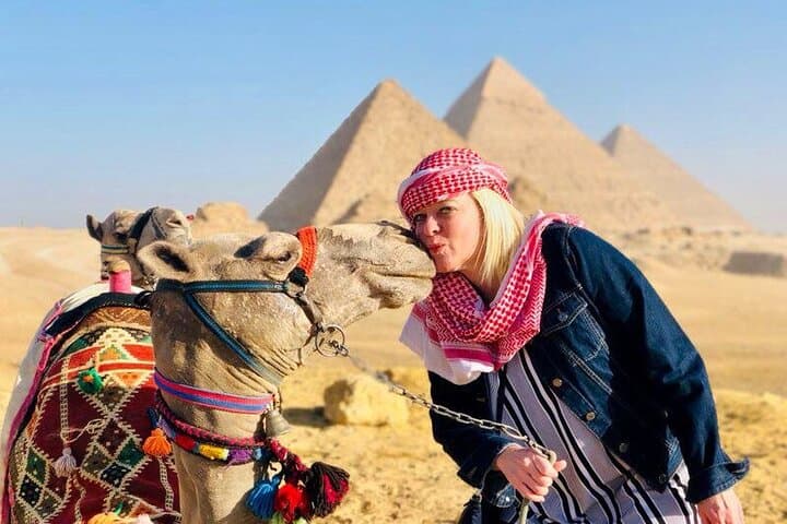 Giza Pyramids & Sphinx Half-Day Private Tour with Camel Ride and Lunch photo 6