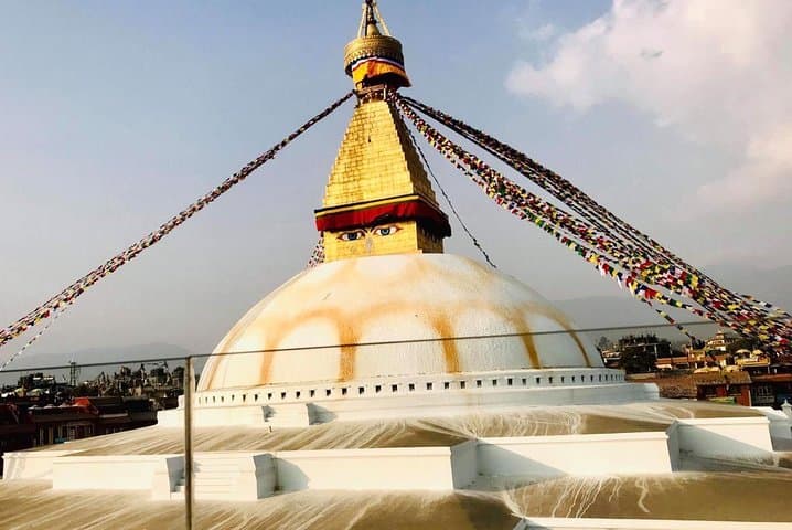 Half-Day Swayambhunath and Boudhanath Stupa Tour from Kathmandu photo 5