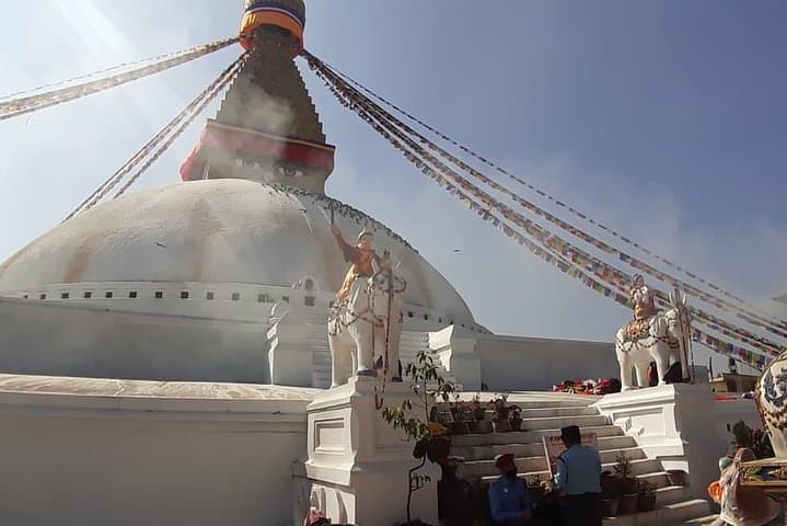 Half-Day Swayambhunath and Boudhanath Stupa Tour from Kathmandu photo 6