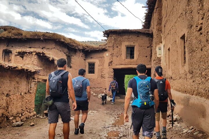 Challenge Day Trek from Marrakech: Imlil, Toubkal Passes & Berber Villages