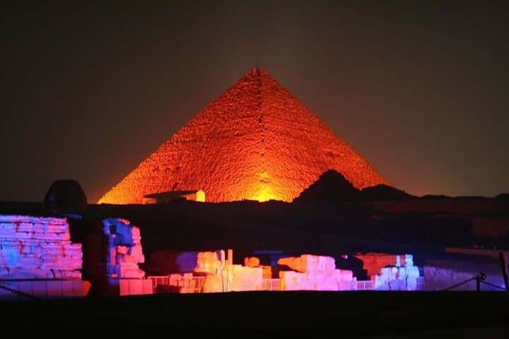 Giza Pyramids Sound and Light Show: Night Performance at the Pyramids of Giza photo 3