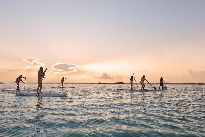 Sunrise Paddle or Kayak Tour & Floating Picnic on Bacalar Lagoon