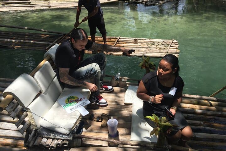 Private Bamboo Rafting Safari in Ocho Rios: River-to-Sea Float photo 6
