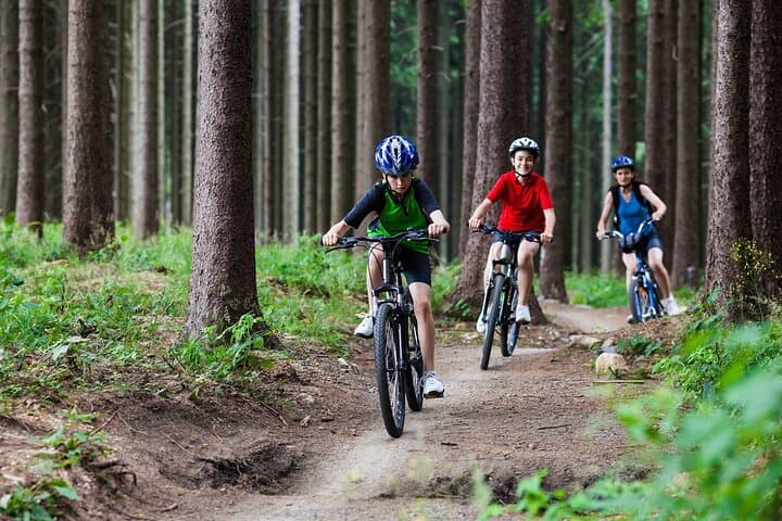Hunas Falls Cycling Tour from Kandy — Ride Through Paddy Fields, Tea Plantations & Waterfalls