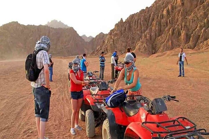 Giza Desert Quad Bike Safari — Ride Beyond the Pyramids & Taste Bedouin Tea photo 3