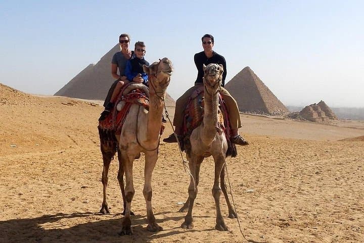 Giza Pyramids & Sphinx Day Tour with Grand Egyptian Museum and Camel Ride photo 2
