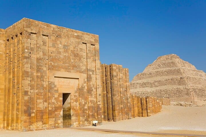 Private Giza Pyramids & Sakkara Day Tour: Camel Ride, Sphinx, and Step Pyramid photo 5