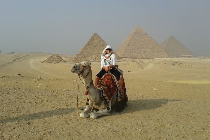 Private Giza Pyramids & Sakkara Day Tour: Camel Ride, Sphinx, and Step Pyramid photo 6