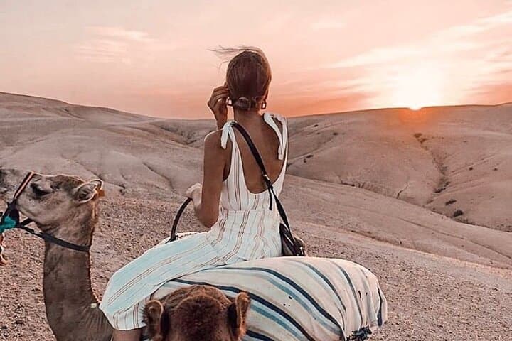 Agafay Desert & Berber Villages Day Tour from Marrakech — Camel Rides, Atlas Foothills & Lalla Takerkoust