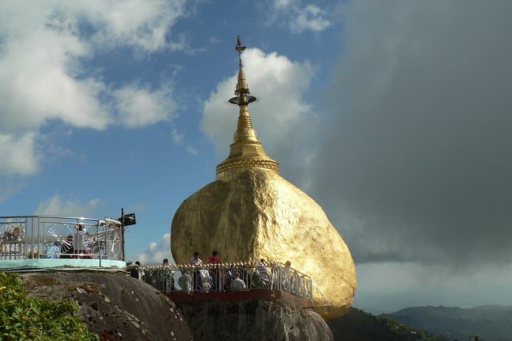 Kyaikhtiyo Pagoda 2-Day Overnight Trip from Yangon — Golden Rock Hike, Market & WWII Cemetery photo 2