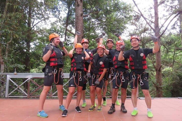 Dalat Full-Day Canyoning at Datanla Falls: Abseil, Jumps & Water Slides
