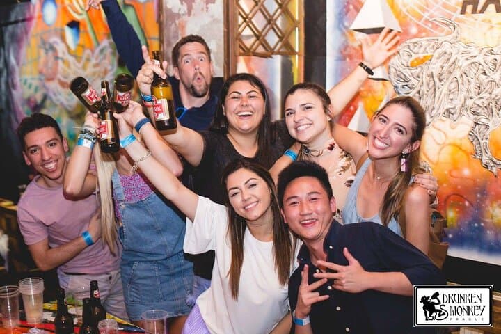 Drunken Monkey Prague Pub Crawl: Open Bar, Games & Club Entry photo 4