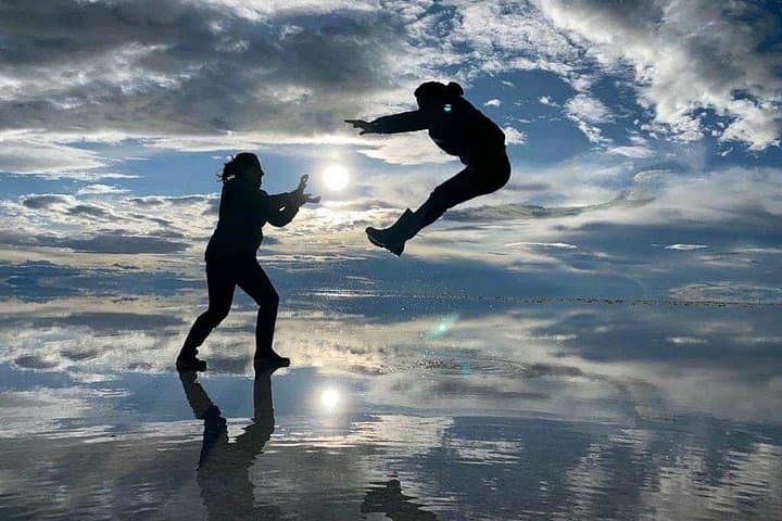 Half-Day Uyuni Salt Flats Sunset Tour — Incahuasi Island & Toast photo 2