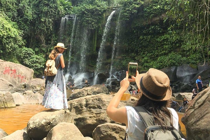 Phnom Kulen Day Trip: Waterfalls, River of the Lingas & Reclining Buddha photo 1