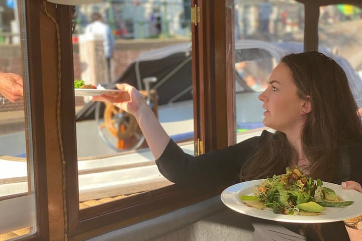 Private Amsterdam Canal Dinner Cruise: 2-Hour Private Cruise with Drinks & 2-Course Meal photo 5