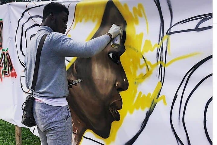 Graffiti Class with a Changemaker in Langa, Cape Town — Street Art Workshop & Community Tour