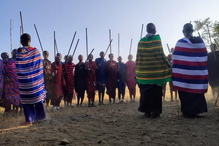 Maasai Village and Kikuletwa Hot Springs Private Day Tour from Moshi
