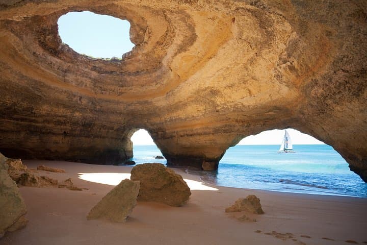 Half-Day Catamaran Cruise to Benagil Caves & Carvoeiro — Algarve Coastal Sailing photo 3